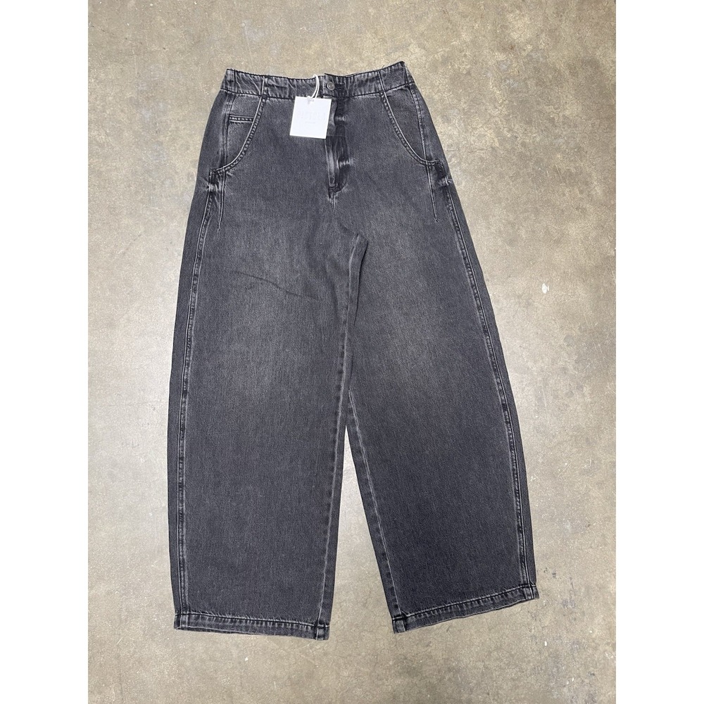 NWT Pistola Lottie High Rise Relaxed Bowed Leg Jeans 26 Barrel $208